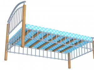 bed 2 3D Model