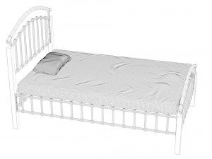 bed 2 3D Model