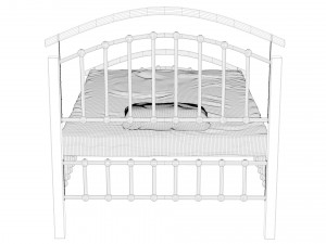 bed 2 3D Model