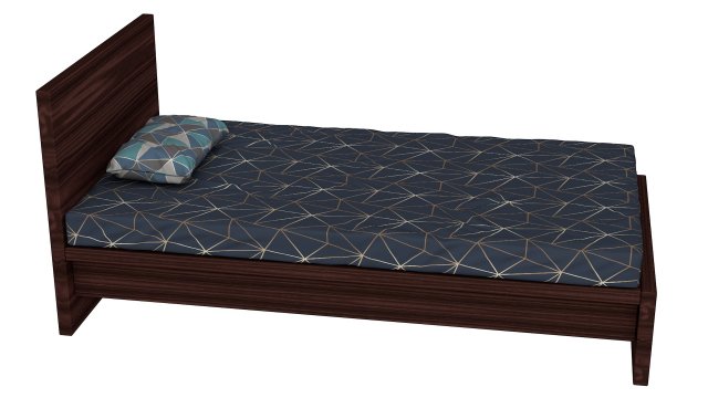 bed 3 3D Model .c4d .max .obj .3ds .fbx .stl .blend 