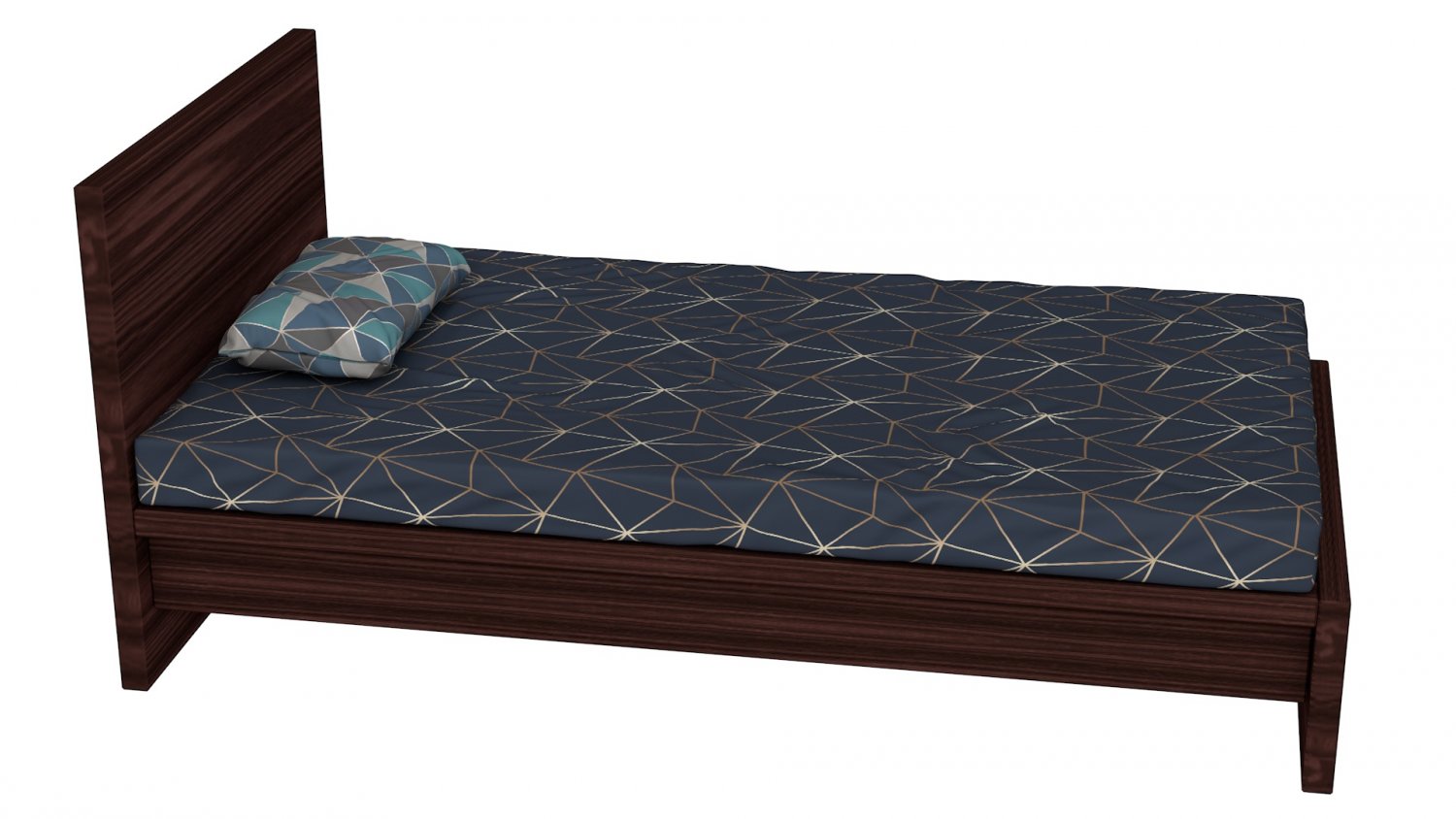 Кровать 3d модель