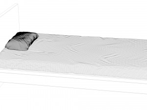 bed 3 3D Model