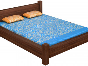bed 4 Modèle 3D
