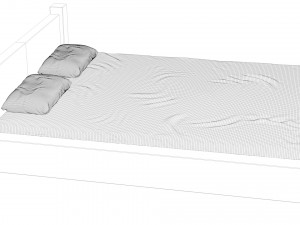 bed 4 Modèle 3D