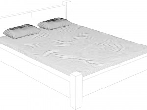 bed 4 Modèle 3D