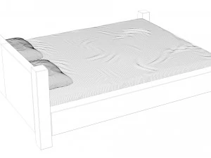 bed 4 3D Model