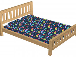 bed 5 3D Модель