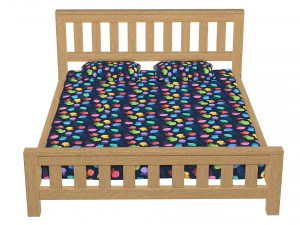cama 5 Modelo 3D