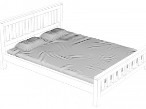 bed 5 3Dモデル