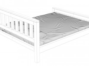 bed 5 3Dモデル