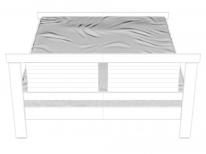 bed 7 Modelo 3D