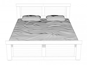 bed 7 Modelo 3D