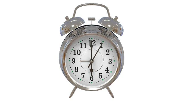 alarm clock 2 3D Model .c4d .max .obj .3ds .fbx .stl .blend