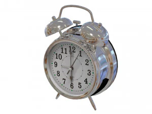 alarm clock 2 3D Model