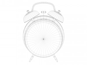 alarm clock 2 3D Model