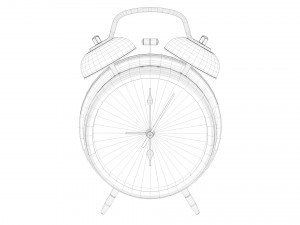 alarm clock 2 3D Model