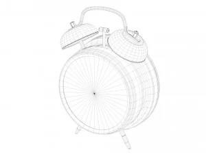 alarm clock 2 3D Model