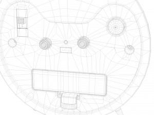 alarm clock 2 3D Model