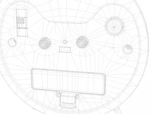 alarm clock 2 3D Model