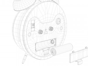 alarm clock 2 3D Model