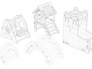 hamster toys 1 3D Model