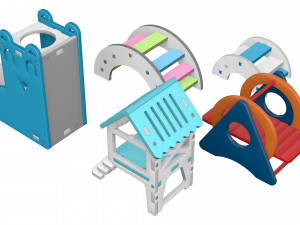 hamster toys 1 3D 模型