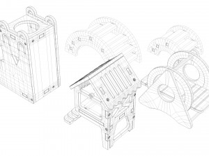 hamster toys 1 3D 模型