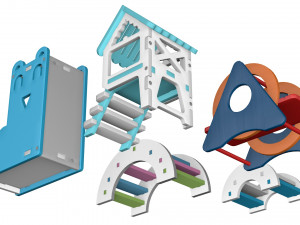 hamster toys 1 3D 模型