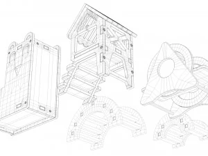 hamster toys 1 3D Model
