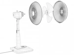 风扇1 3D 模型