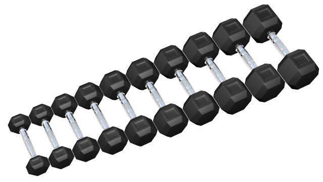 Dumbbell 3D 모델 .c4d .max .obj .3ds .fbx .stl .blend 