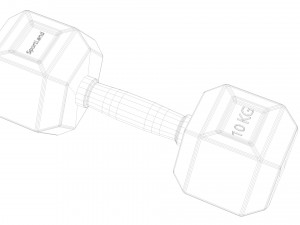 Dumbbell 3D 모델