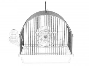 Hamsters Cage Model 3D
