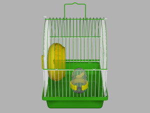 Hamsters Cage Model 3D