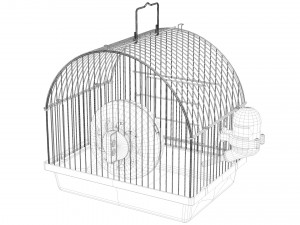 Hamsters Cage Model 3D