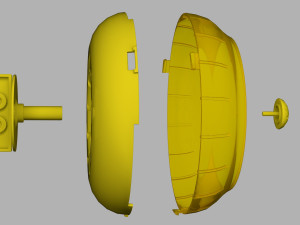 Hamsters Cage Model 3D