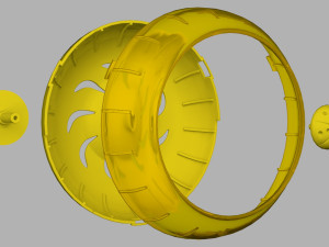 Hamsters Cage Model 3D