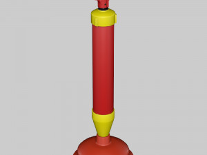 Toilet plunger 3D Модель