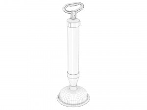 Toilet plunger 3D Модель