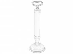 Toilet plunger 3D Модель