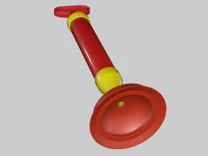 Toilet plunger 3D Model
