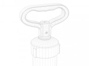 Toilet plunger 3D Model