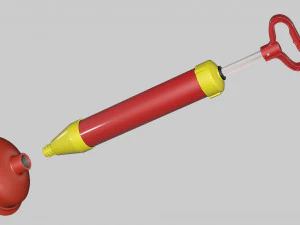 Toilet plunger 3D Model