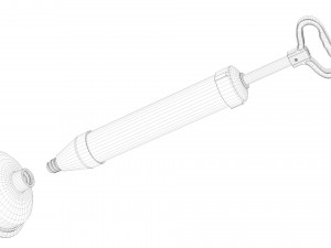 Toilet plunger 3D Модель