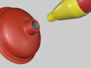Toilet plunger 3D Model