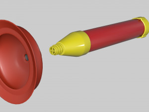 Toilet plunger 3D Модель