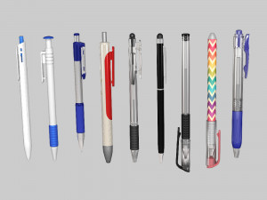 Pen Collection 1 Modèle 3D