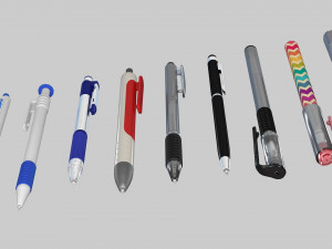 Pen Collection 1 Modèle 3D