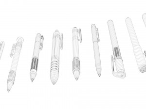 Pen Collection 1 Modèle 3D