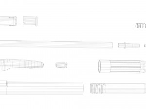Pen Collection 1 Modèle 3D